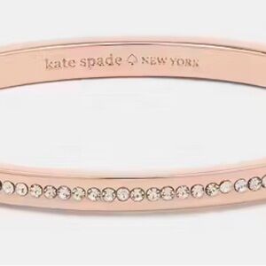 Kate Spade Rose Gold Ring It Up Pave Bangle Bracelet